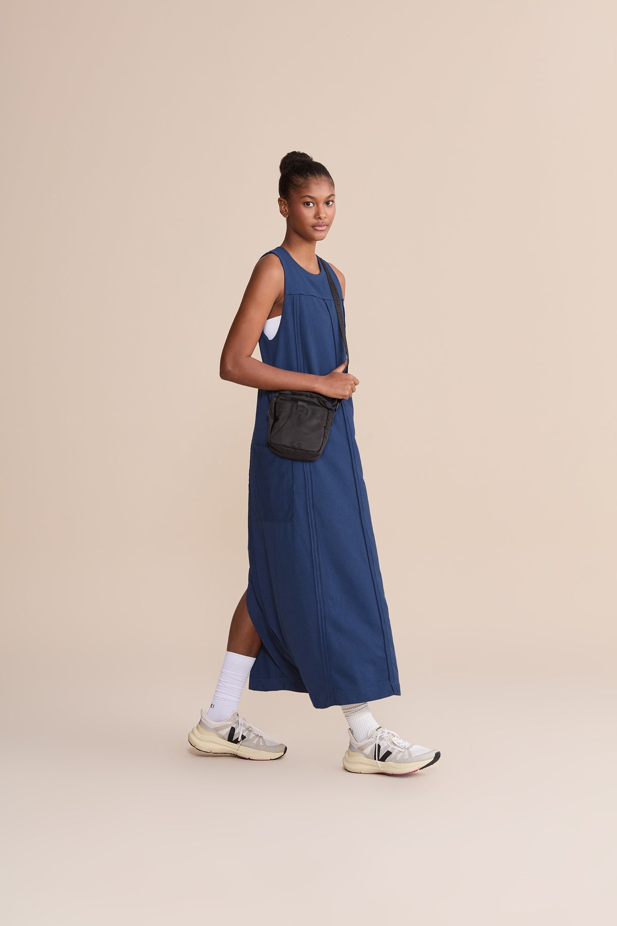 Soft Pure Midi Dress