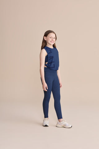 Twist Side Kids Tank Top