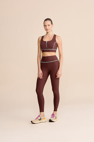 Zip Filete Active® Sports Bra