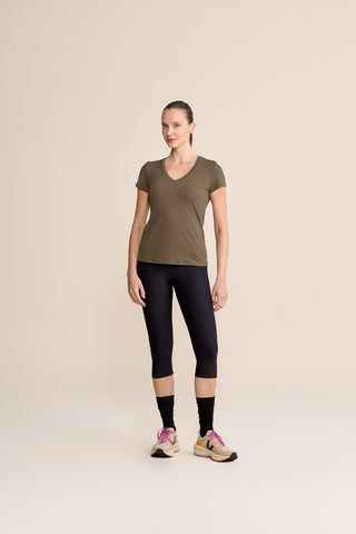 Action Side V-Neck T-Shirt