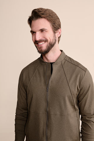 Men’s Soft Blend Bomber Jacket