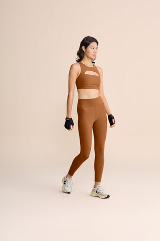 Neoprene Line Racerback Sports Bra