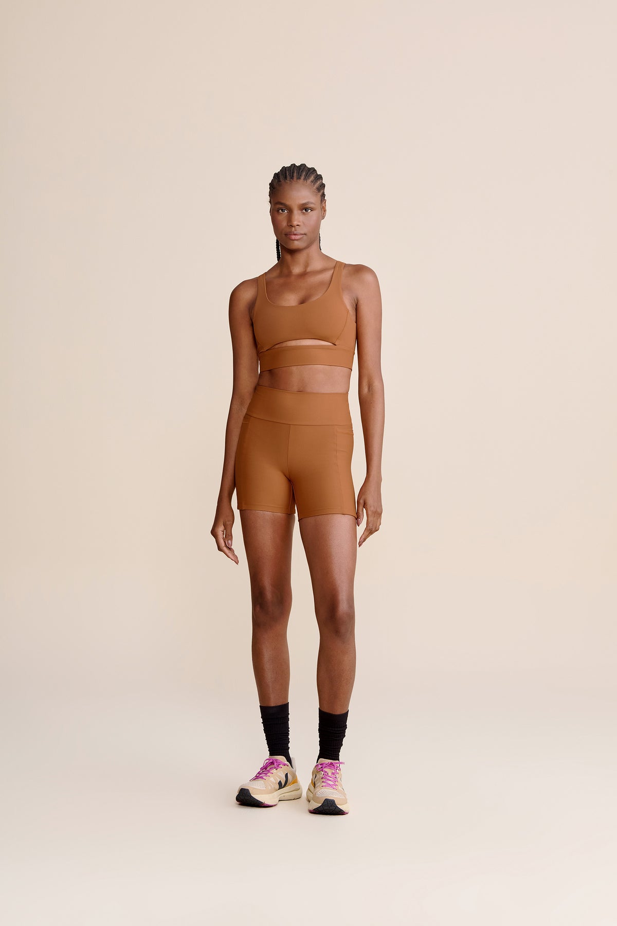 Cut Out Fit Green® Bra