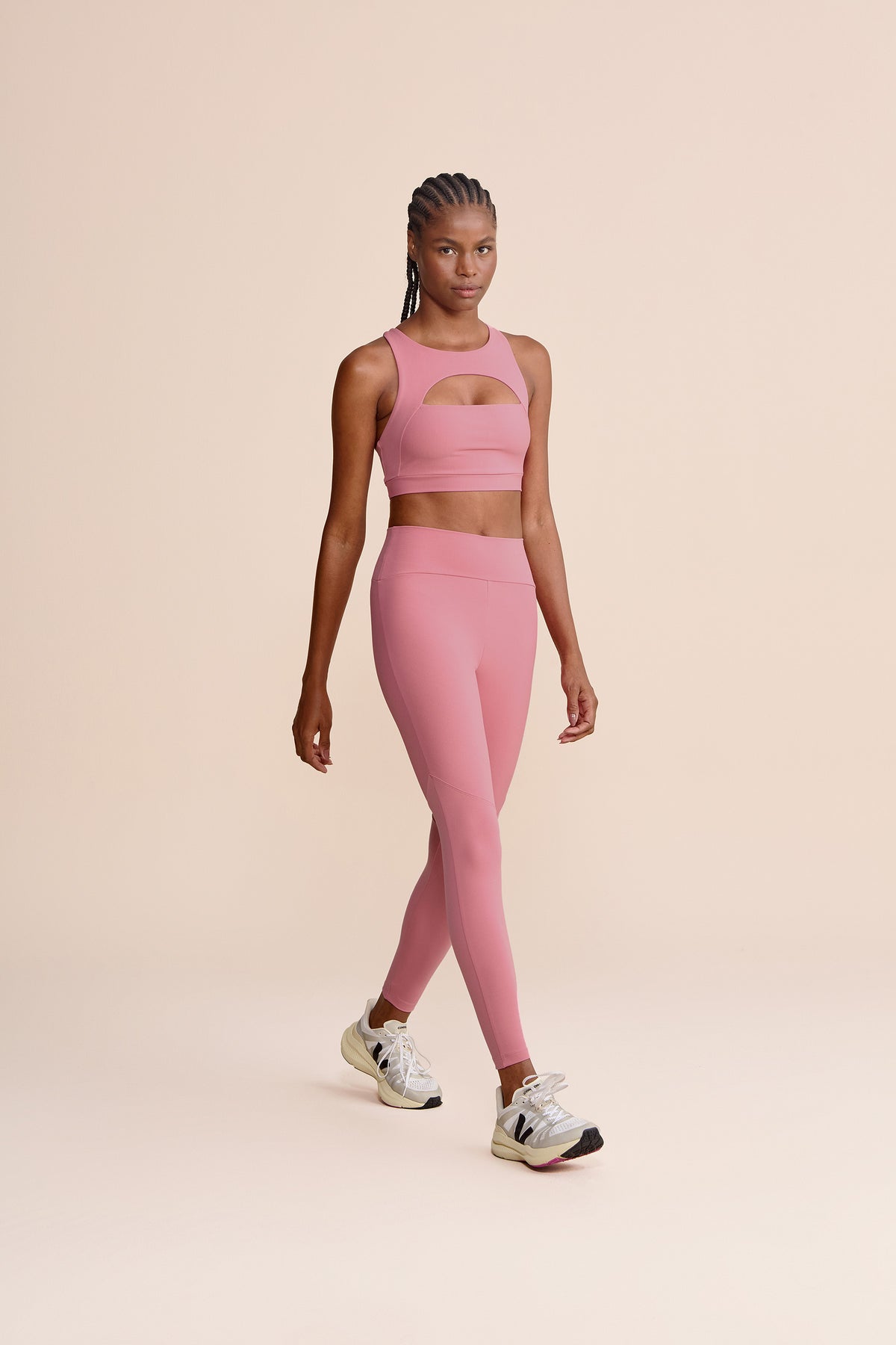 Neoprene Line Racerback Sports Bra