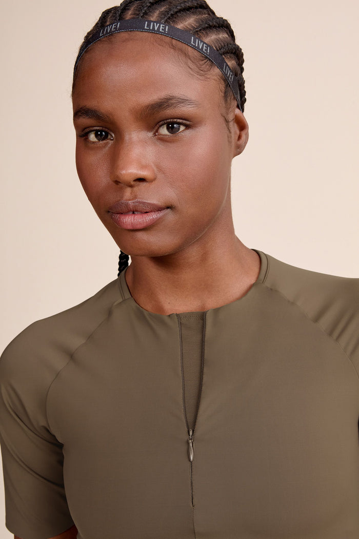 Race Pro® Mesh Cropped Top