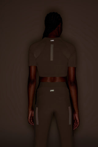 Race Pro® Mesh Cropped Top