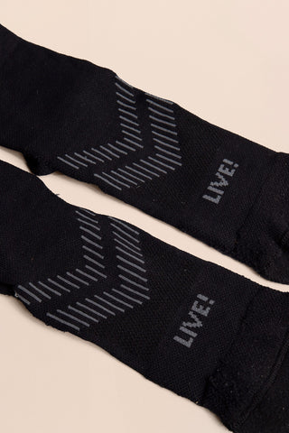 Unissex Reflex Run Long Socks