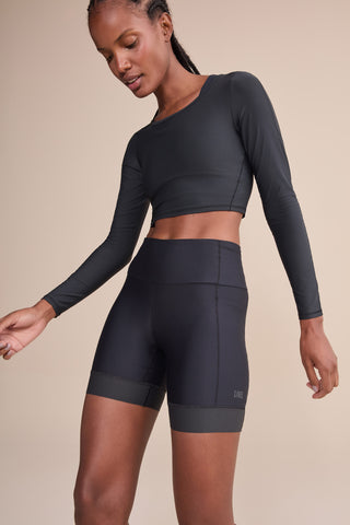 Harmony Crop Long-Sleeve Top