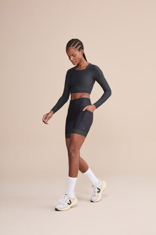 Harmony Crop Long-Sleeve Top