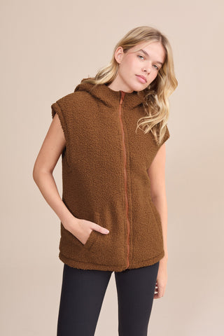 Reversible Teddy Snug Vest