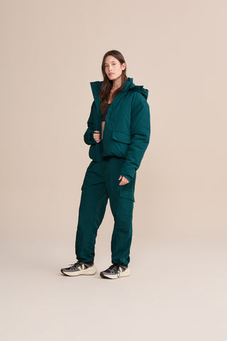 Fluffy Nylon Core Jacket