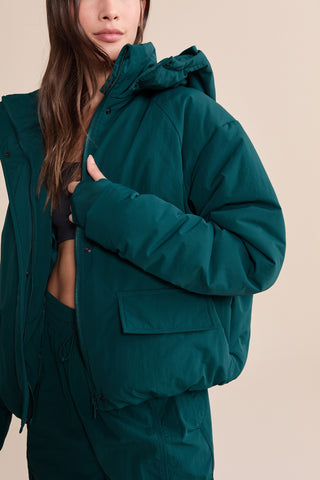 Fluffy Nylon Core Jacket