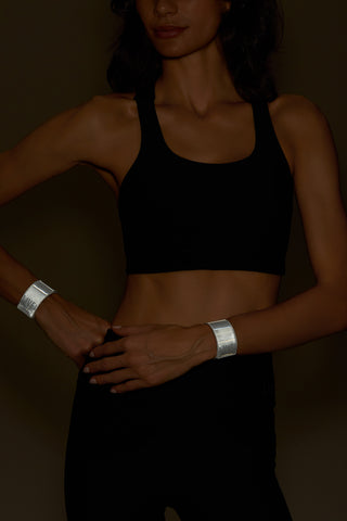 Slate Reflex Running Wristband