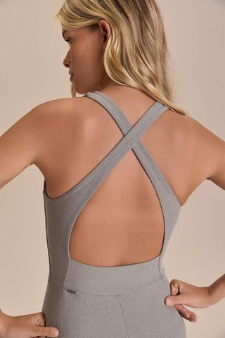 Neopren Mix Ease Long Jumpsuit