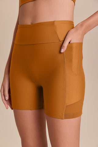 Pocket Upfit Tule Shorts