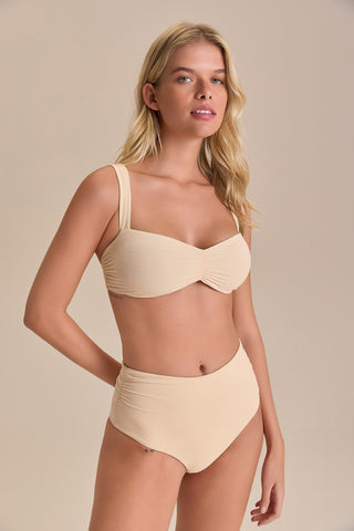 Spell Ruched Bikini Top
