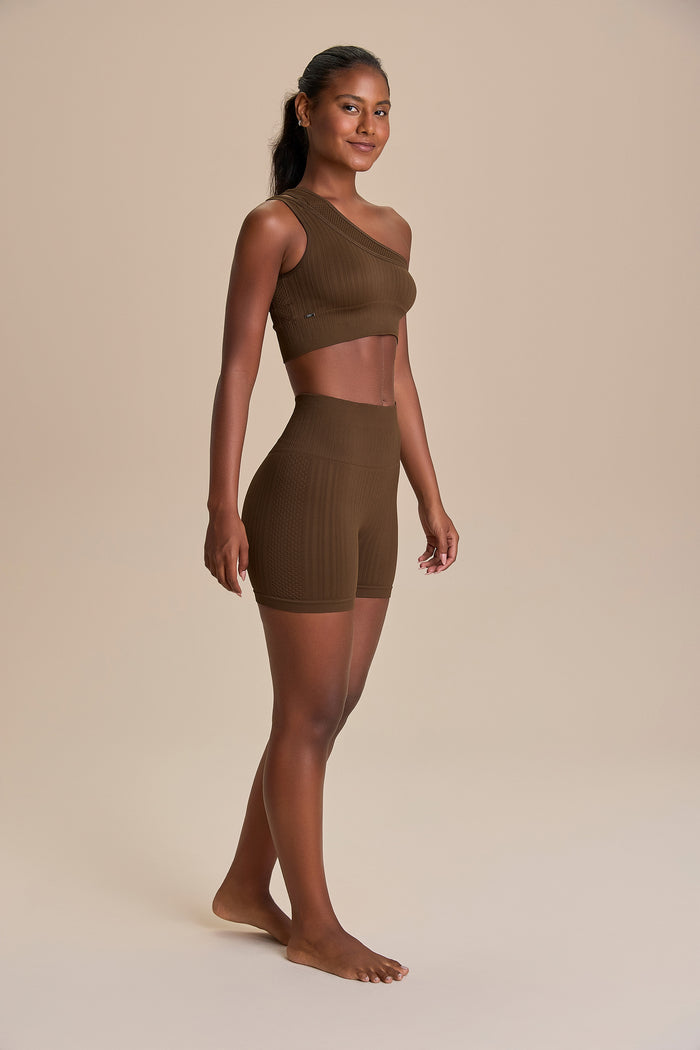 Seamless Pulse One-Shoulder Bra