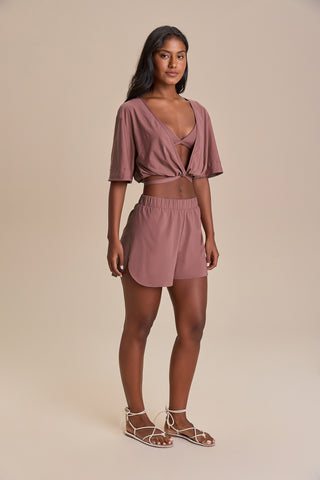 V Wide Blouse