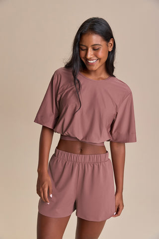 V Wide Blouse