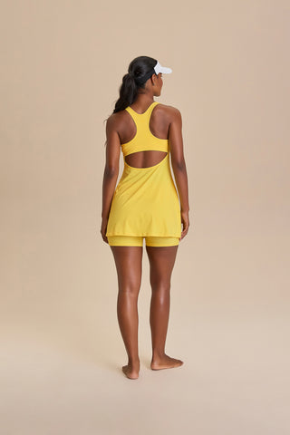 Wide Dress and Shorts Set
