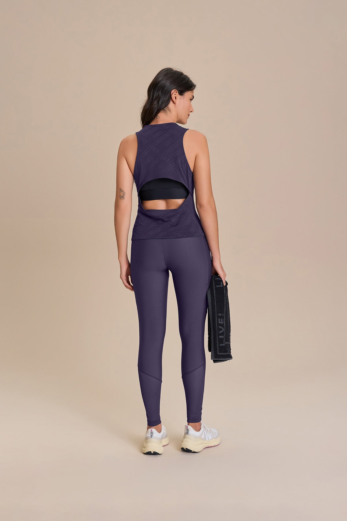 Pocket Upfit Tule Long Leggings