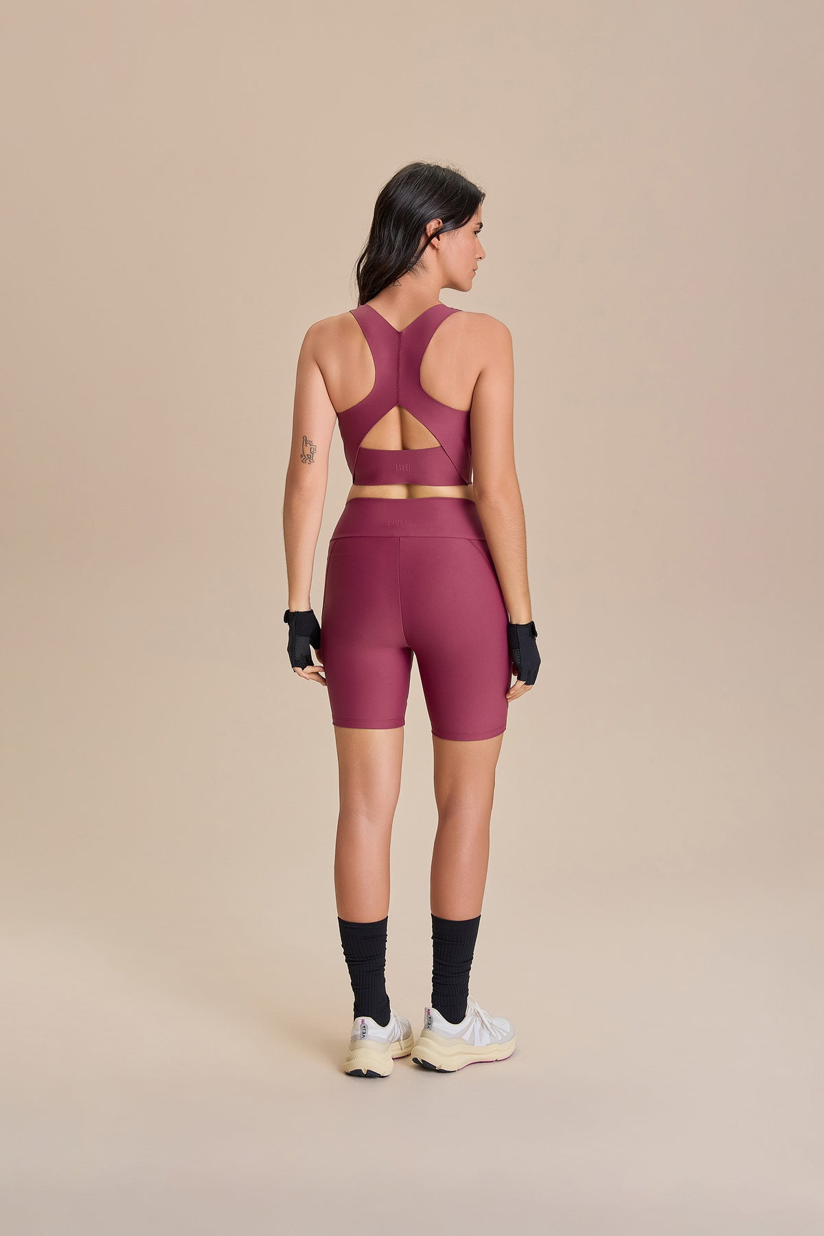 Neoprene Fit V Racerback Bra