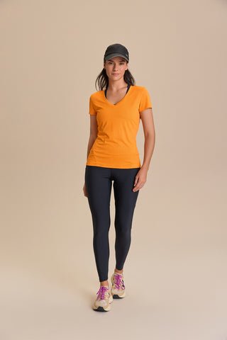 Action Side V-Neck T-Shirt