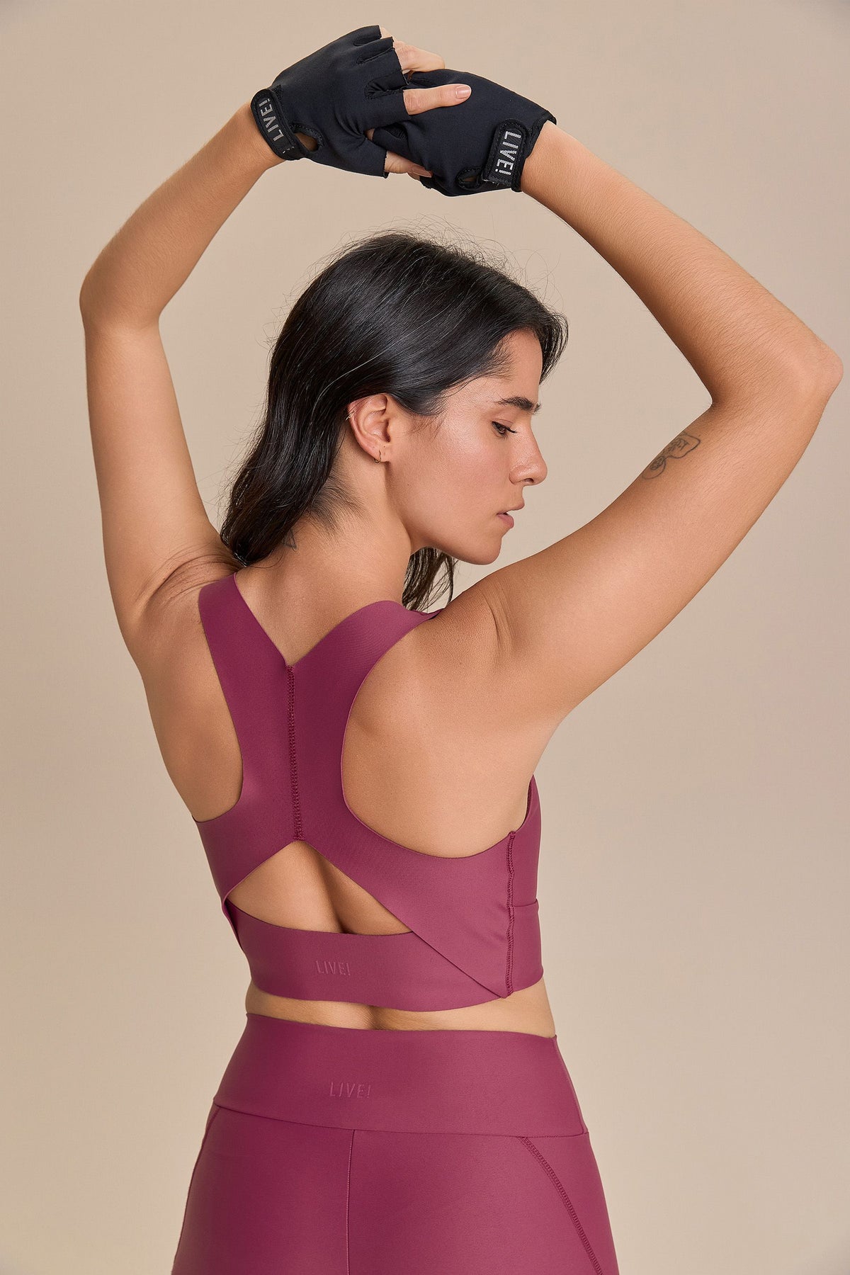 Neoprene Fit V Racerback Bra