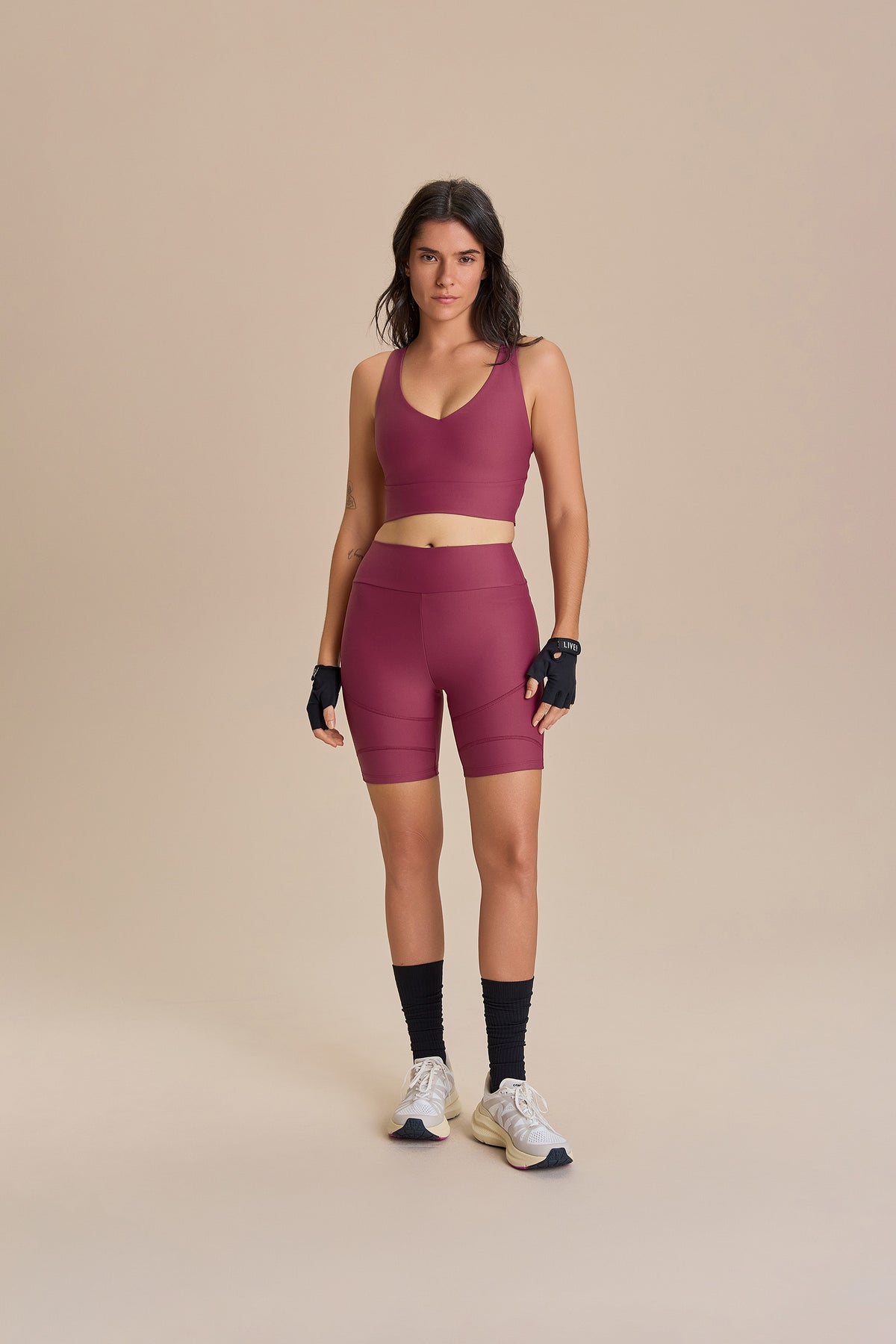 Neoprene Fit V Racerback Bra