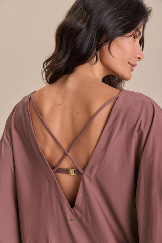 Wide V-Neck Kaftan