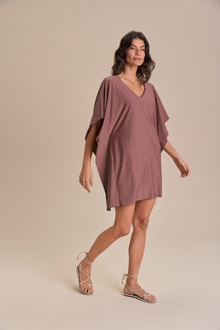 Wide V-Neck Kaftan