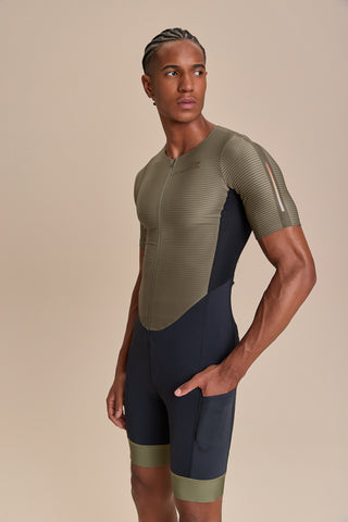 Men's Triathlon Bike Shorts Jumpsuit