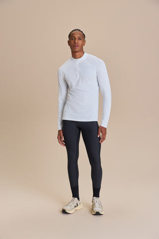 Harmony LS Raglan Zip T-Shirt