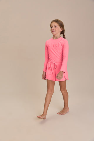 Kids Soft Glow Wide Shorts