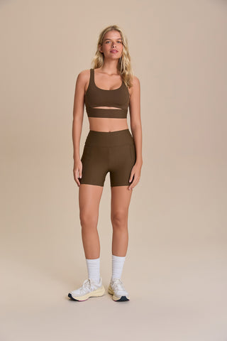 Cut Out Fit Green® Bra