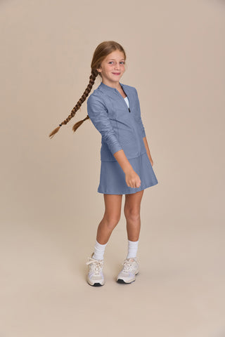 Effect Texture Run Kids Skirt