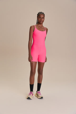 Racerback Shorts Romper