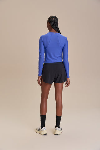 Texture Run Long Sleeve Top