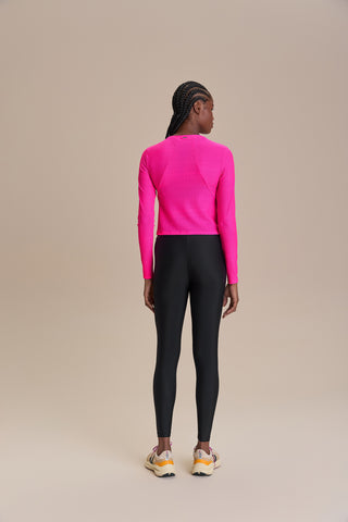Texture Run Long Sleeve Top