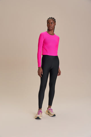Texture Run Long Sleeve Top