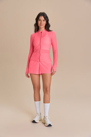 Effect Texture Run Jacket