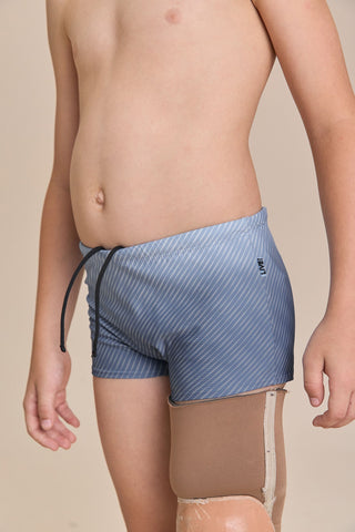 Sea Dusk Kids Swim Trunks