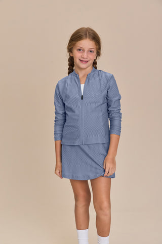 Effect Texture Run Kids Skirt