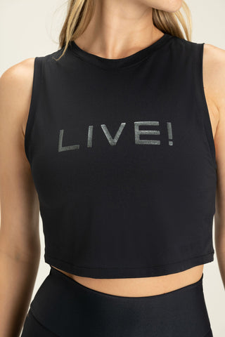 LIVE! Comfort Crop Tank Top