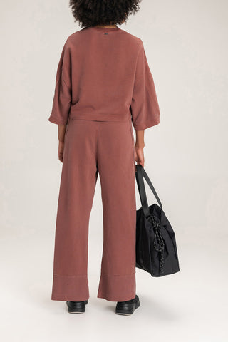 Dye Washed Sweatshirt Pants