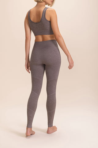 Stripe Seamless Sports Bra