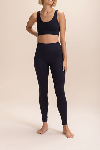 Stripe Seamless Sports Bra