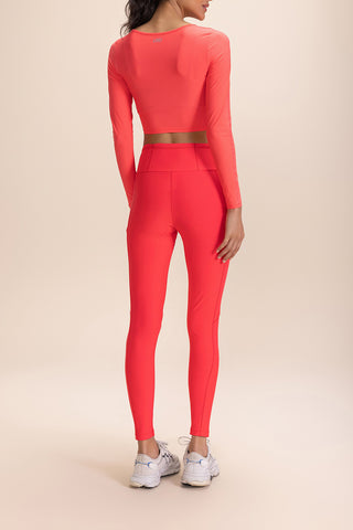 Harmony Crop Long-Sleeve Top