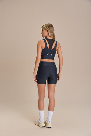 Cross Upfit Tule Bra