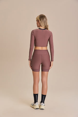 Harmony Crop Long-Sleeve Top